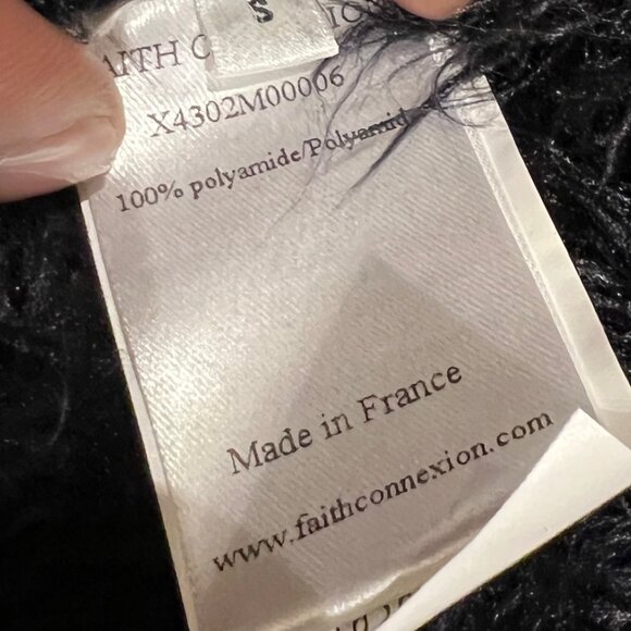 Faith Connexion – Shaggy Faux-Fur Zip Hoodie - Picture 8 of 9